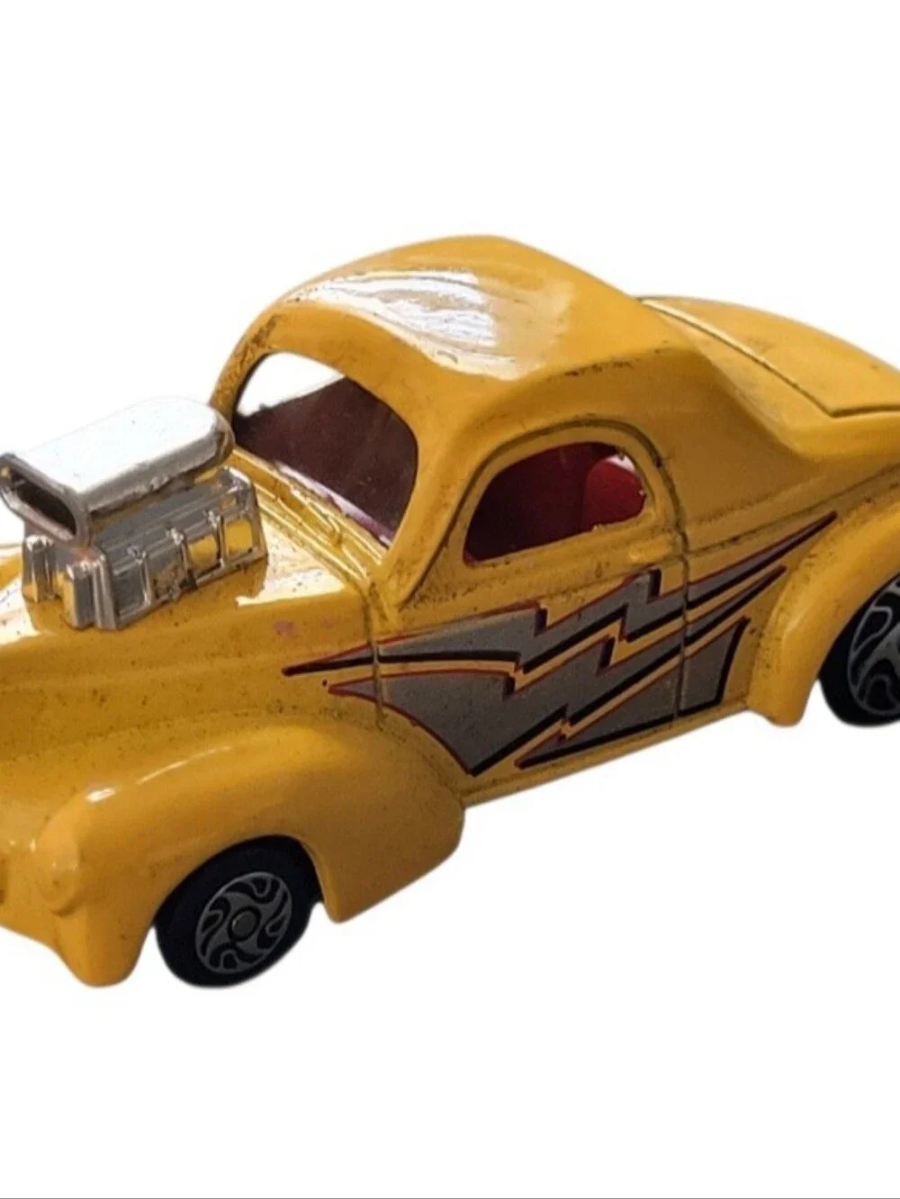 (Lot Of 3) Assorted Racing Champions Street Wheels/ Willys/ Ford/Hot Rod Coupes.